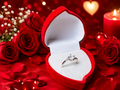 Crystal Promise Ring (Adjustable)