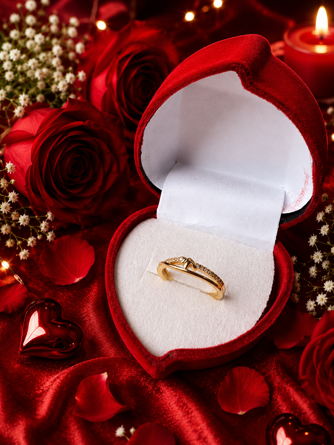 Luxe Curve Ring (Adjustable)