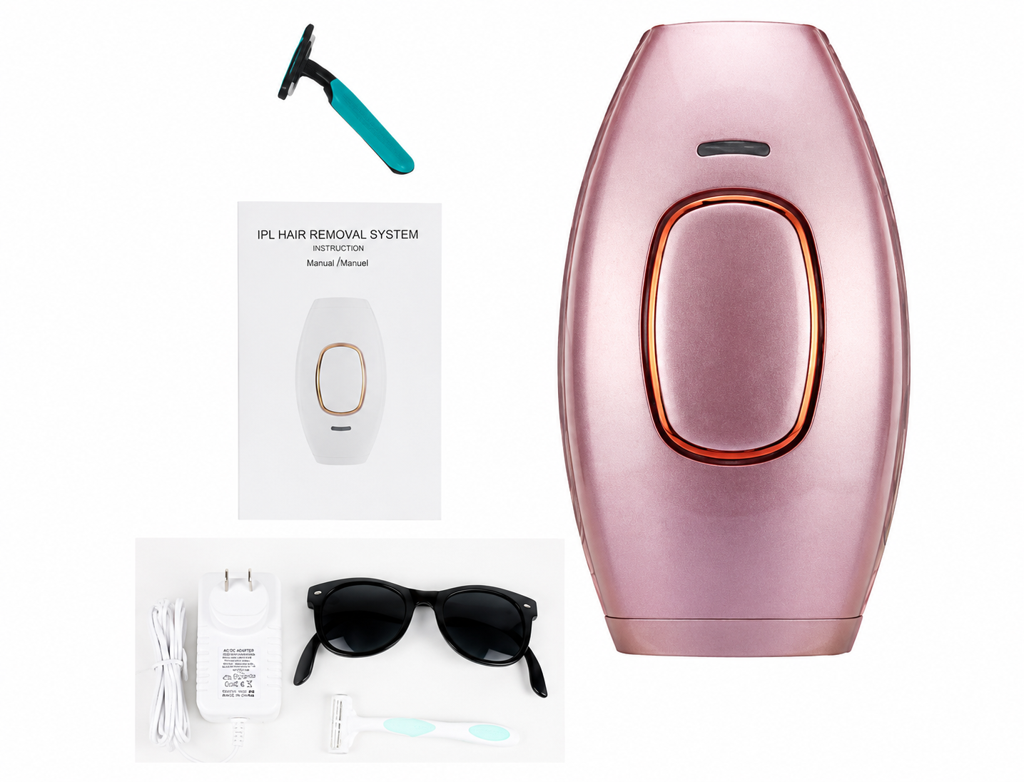 Professional IPL Laser Hair Removal Device – Permanent Hair Reduction at Home