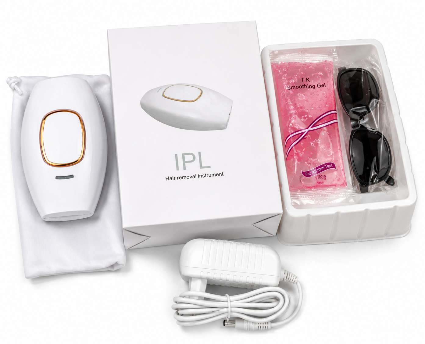 Professional IPL Laser Hair Removal Device – Permanent Hair Reduction at Home