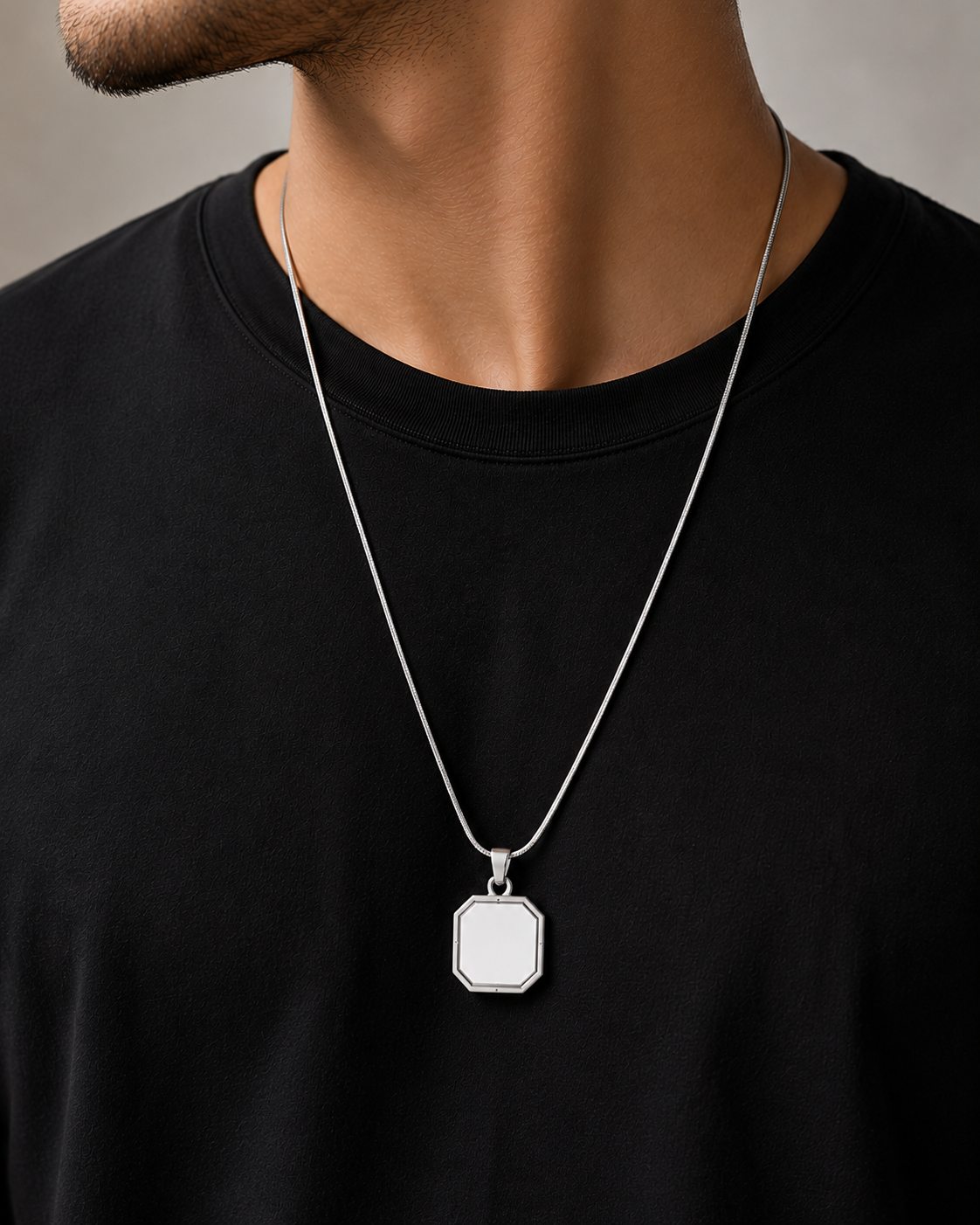 Octagon Pendant Neckchain