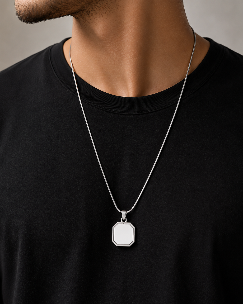 Octagon Pendant Neckchain