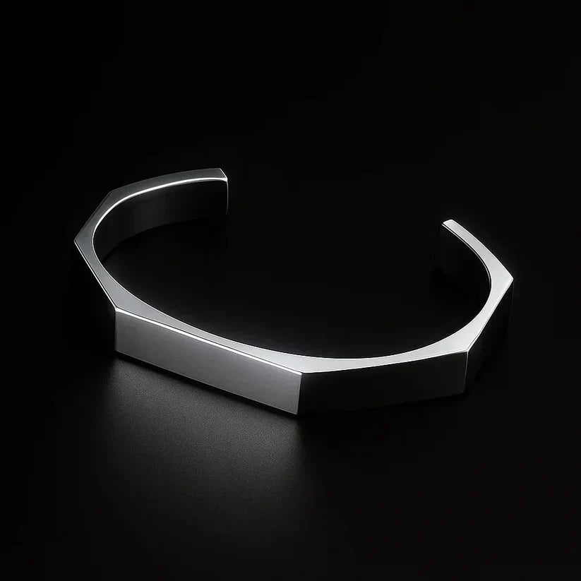Hexagonal Stainless Steel Bracelet